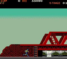 Green Beret gameplay screen