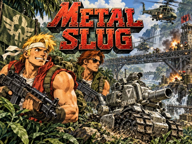 Metal Slug gameplay screen