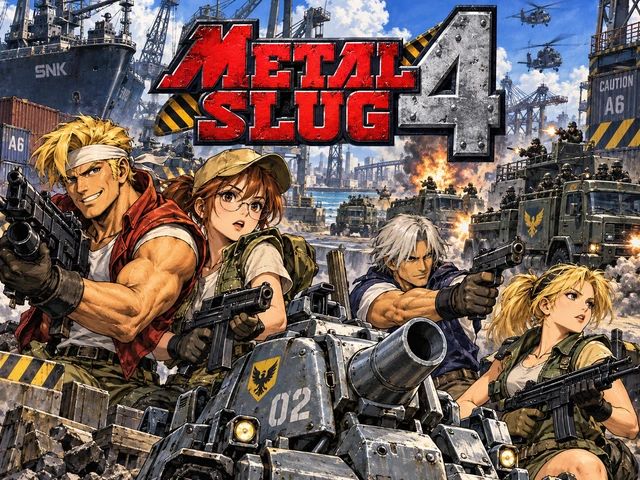 Schermata di Metal Slug 4