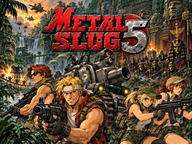 Schermata di Metal Slug 5