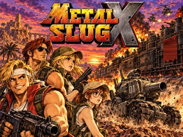 Écran de Metal Slug X
