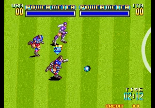 Soccer Brawl gameplay screen