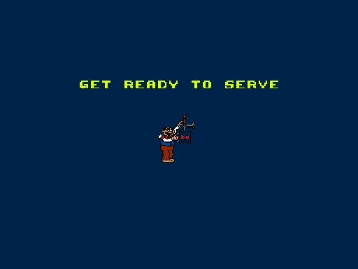 Tapper gameplay screen