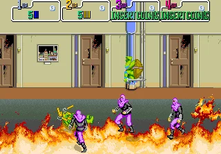 Schermata di Teenage Mutant Ninja Turtles