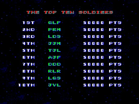 Xain’d Sleena gameplay screen
