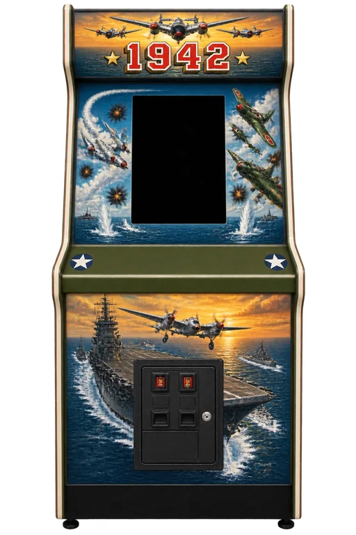 Cabinato di 1942 nella sala giochi di UsuArcade