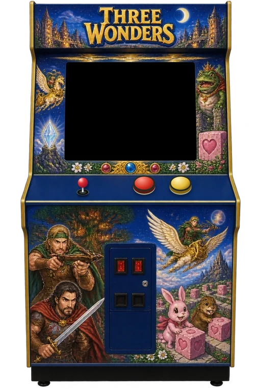 Cabinato di Three Wonders nella sala giochi di UsuArcade
