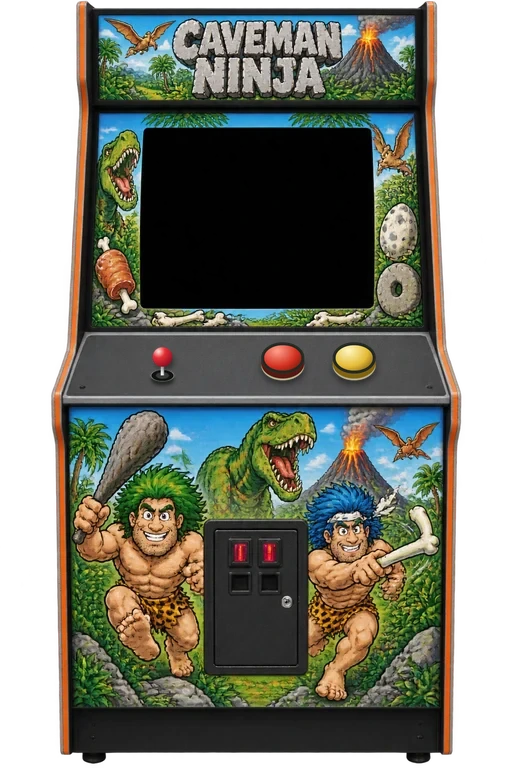 Cabinato di Caveman Ninja nella sala giochi di UsuArcade