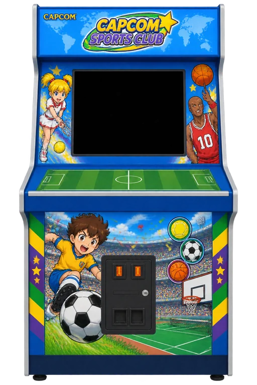 Recreativa de Capcom Sports Club en el salón de UsuArcade