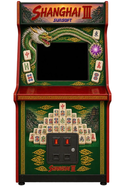 Borne Shanghai III dans la salle d'UsuArcade
