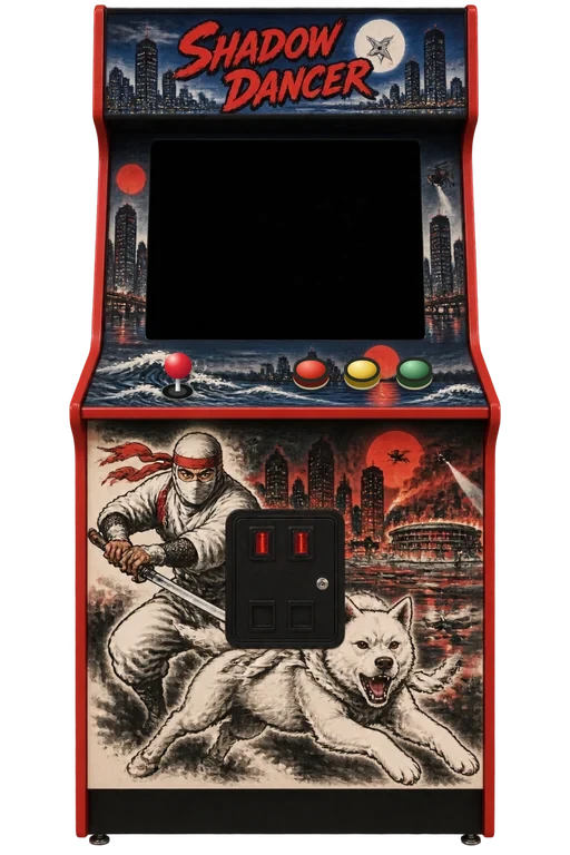 Cabinato di Shadow Dancer nella sala giochi di UsuArcade