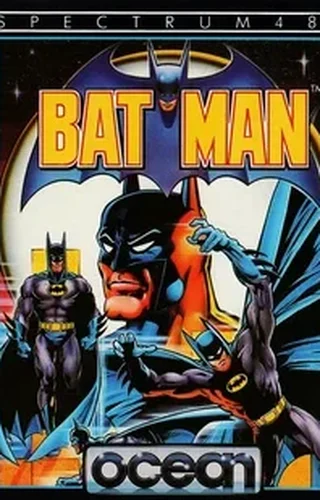 Copertina della cassetta di Batman per ZX Spectrum