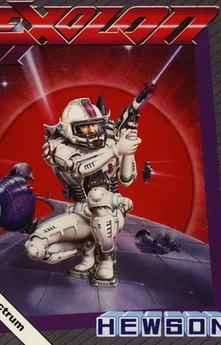 Exolon cassette cover for the ZX Spectrum