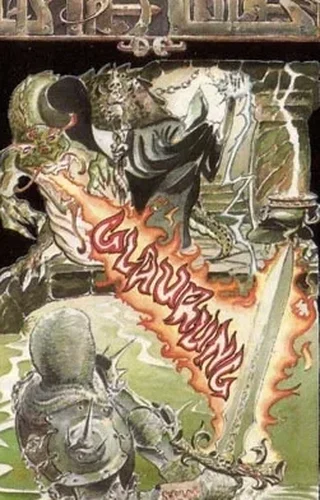 Las Tres Luces de Glaurung cassette cover for the ZX Spectrum