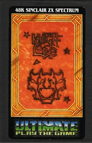 Copertina della cassetta di Knight Lore per ZX Spectrum