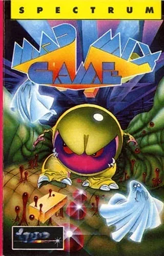 Portada de la cinta de Mad Mix Game para ZX Spectrum