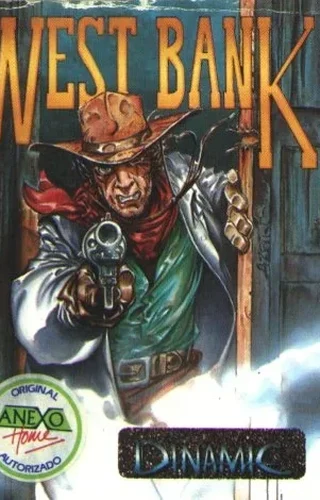 Copertina della cassetta di West Bank per ZX Spectrum